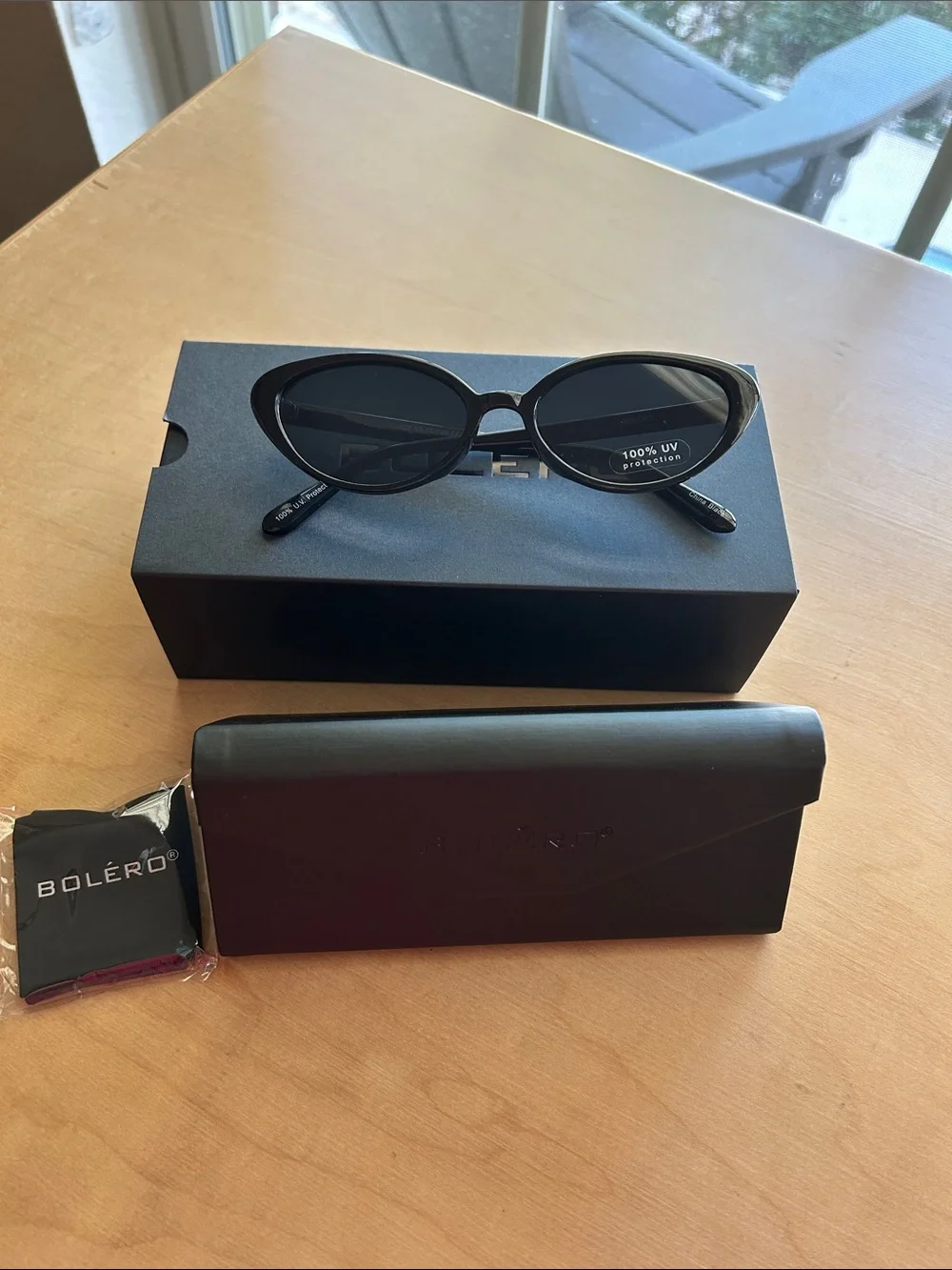 Womens retro slim cat eye sunglasses